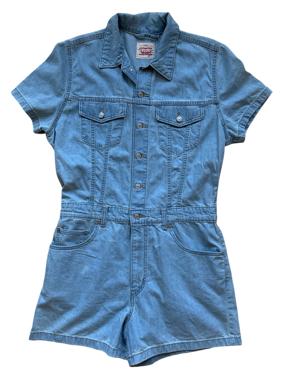 Levi's Type III Denim Romper Size Large NWT